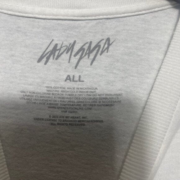 Lady Gaga The Fame Monster T-Shirt Dress Oversized Women’s UO - Picture 3 of 4